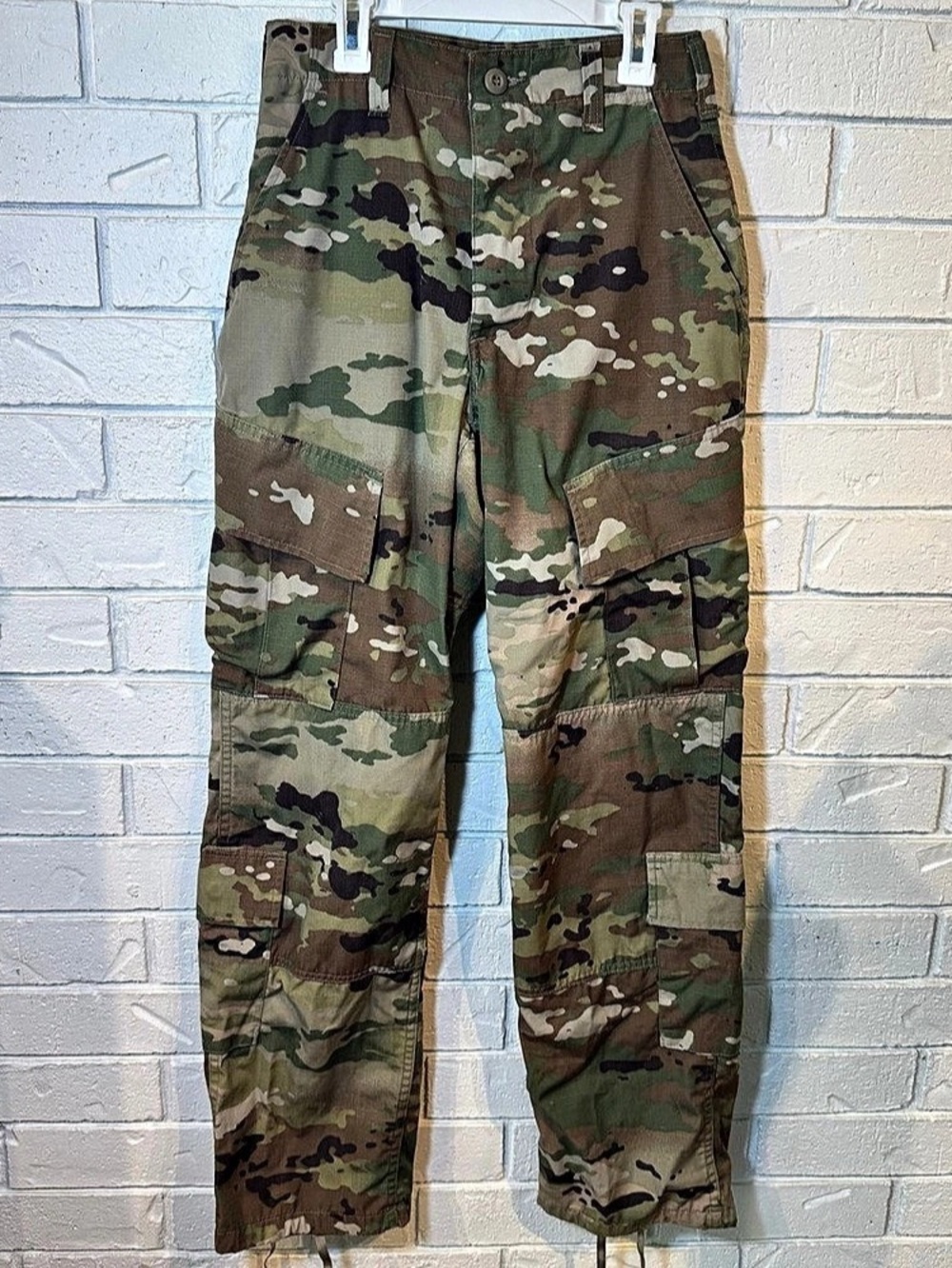 Army Military Camo Camouflage Utility Field Pants Womens 26”